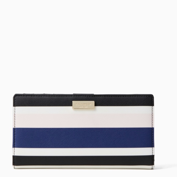 🎉HP-New Kate Spade Stacy Wallet in Cruise Stripe! - Picture 6 of 8